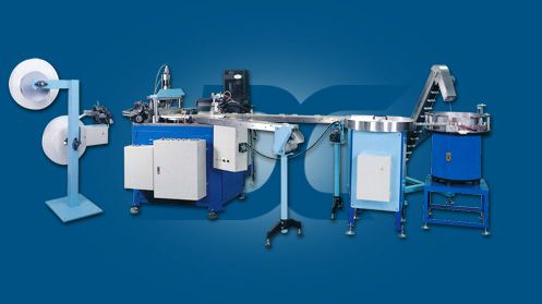 Double Cap Pad Stuffing Machine